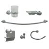 JUEGO DE ACCESORIOS ANBEC CROMADO
