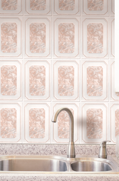 Azulejo Caribe Rosa
