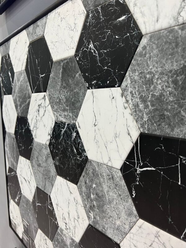 Hexágono Mármol Marquina
